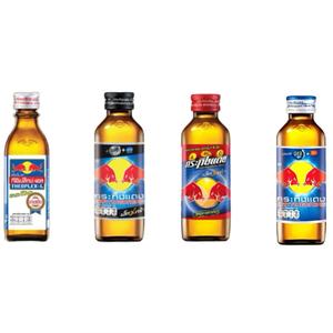 Krating Daeng (Thai Red Bull) - Glass Bottle - Sport Beverage Energy Natural