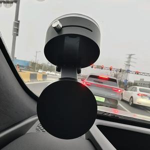 Magnetic Car Phone Holder Foldable & Portable Design with Vacuum Suction Cup Universal Compatibility for Cars Homes & Offices Smooth Surface Car Phone Stand Mount