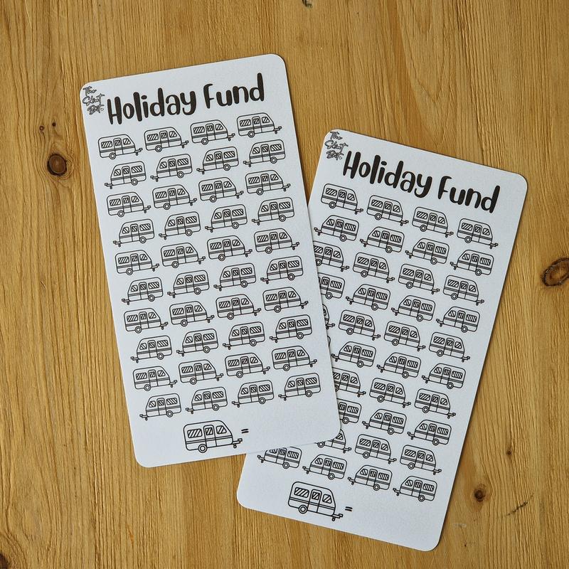 Holiday Fund | Sinking Fund | Cash Stuffing | Cash Savings Challenge | Budgeting Envelopes | Laminate Tracker | A6 Binder 2