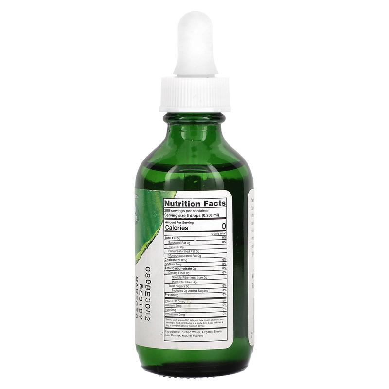 SweetLeaf Clear Liquid Stevia, 4oz - 576 Zero Calorie Servings 1