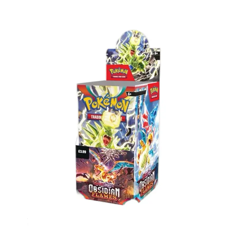 Pokemon TCG Scarlet And Violet Obsidian Flames Half Booster Box (18 Packs)