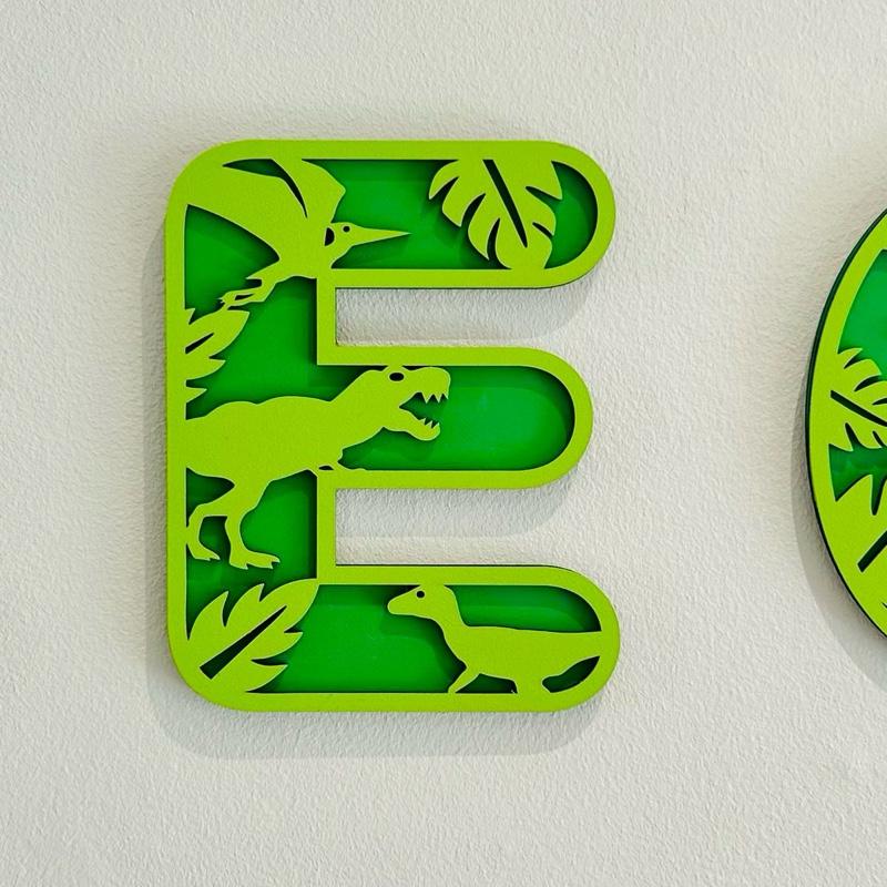 Personalised Dinosaur Name Sign, Nursery Room,  Dinosaurs Theme 3
