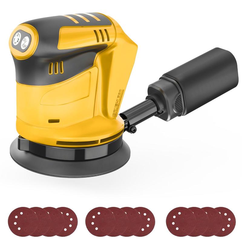 Product Introduction of Free shipping - Cordless Car Buffer Polisher for Dewalt 18V Battery with 6 Variable Speed Orbital Polisher Power Polisher for Car Detailing Polishing Waxing 7