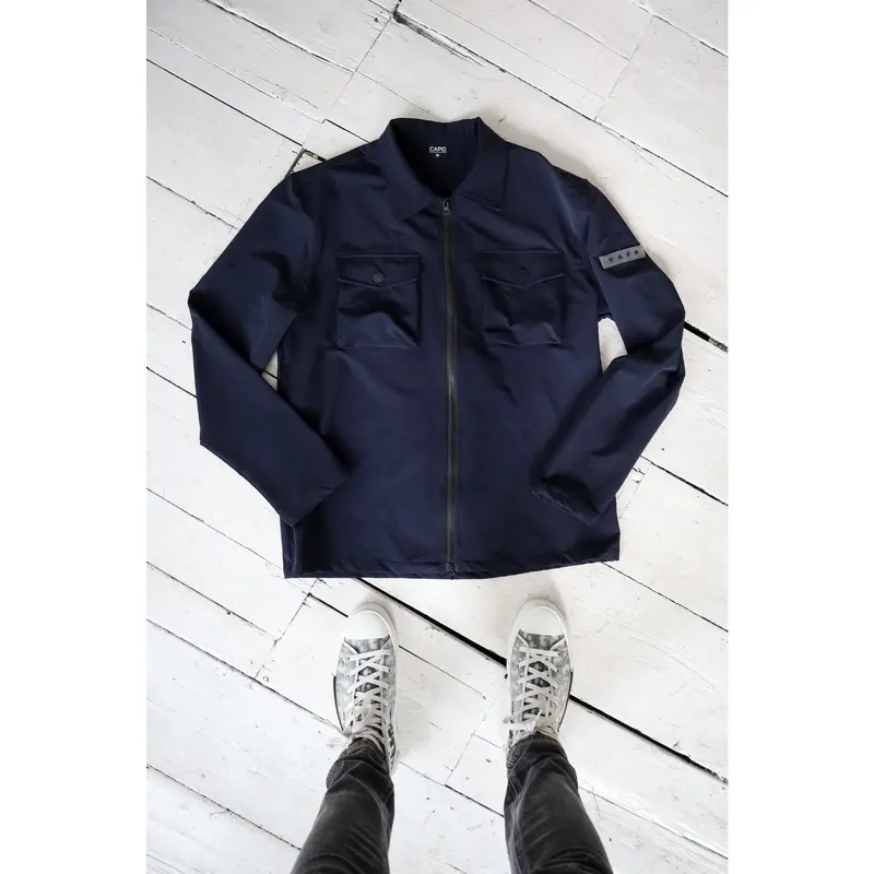 Capo BUTTON Jacket - Navy 8