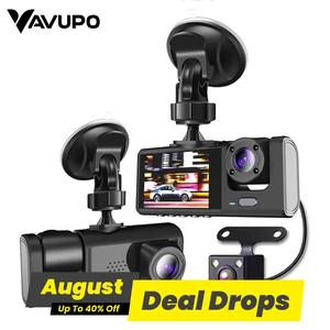 1080P Dash Cam with IR Night Vision, Loop Recording HD Car DVR Camera with 2 Inch IPS Screen, Wide Angle Dashboard Camera Recorder, Automotive Driving Recorder, Touchscreen Dash Cam, Dash Camera for Car with Rear Camera Accident, Safe Driving Camera