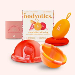 Menstrual Discs with Ring
