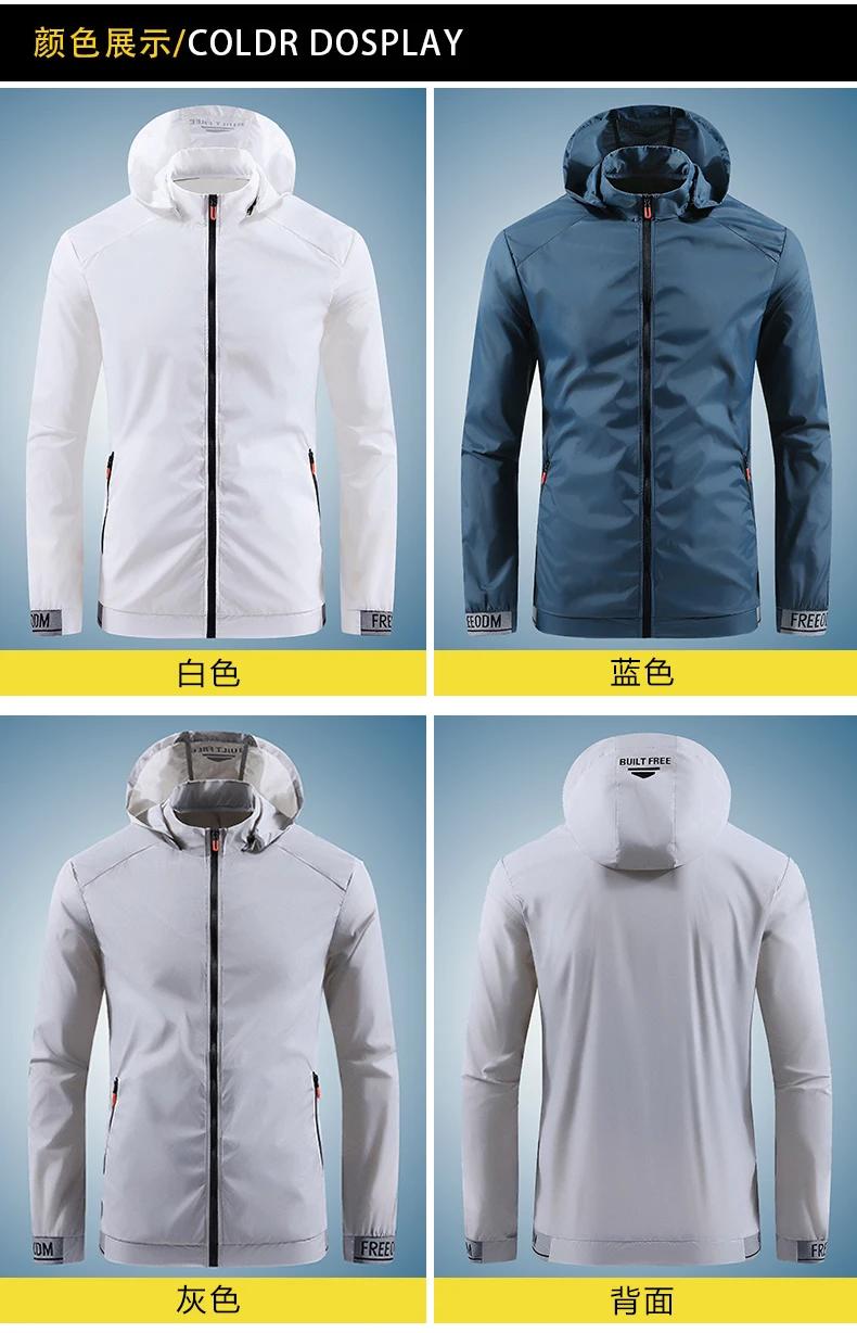 Product Introduction of Hiking Skin Jacket Outerwear Coat Camping Rain Jackets Waterproof Sun Protection Fishing Hunting Clothes Quick Dry Sunscreen 1