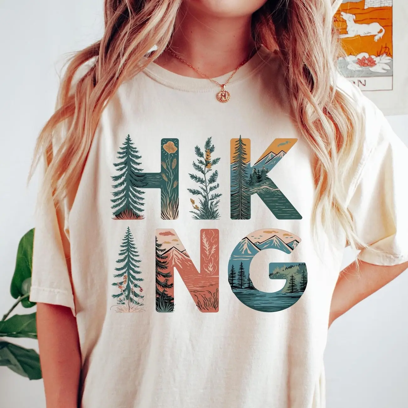 Hiking Shirt, Camping Travel Cotton Tee, Alaska Nature Shirt, National Park Outfit, Gift for Outdoor Lovers
