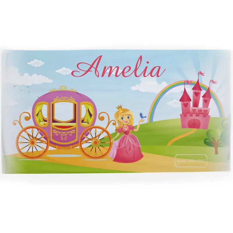 Personalised Children's Towel Princess 1