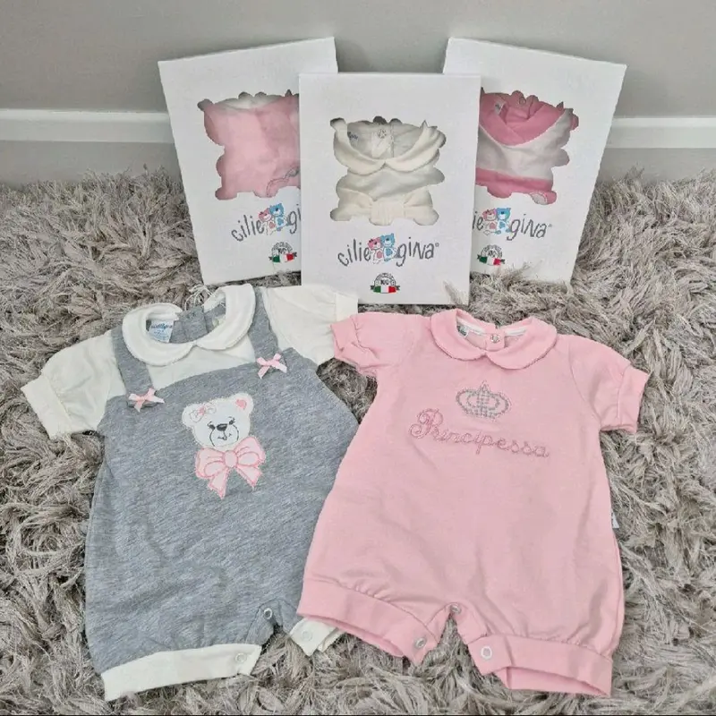 Girl/Boy Baby Clothes Bundle 100% Cotton Summer Colours 0-3 (7pcs) 3-6 (7pcs) 6-9 (5pcs) 1
