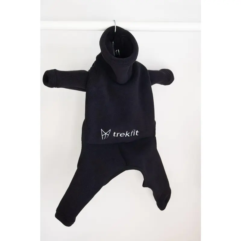 Italian Greyhound & Whippet Fleece Liquorice 3