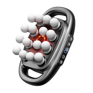 16-head Massager, Rechargeable Muscle Massager, Portable Handheld Muscle Massager for Home & Travel, Personal Care Appliances, White Massagers, USB Rechargeable Massagers