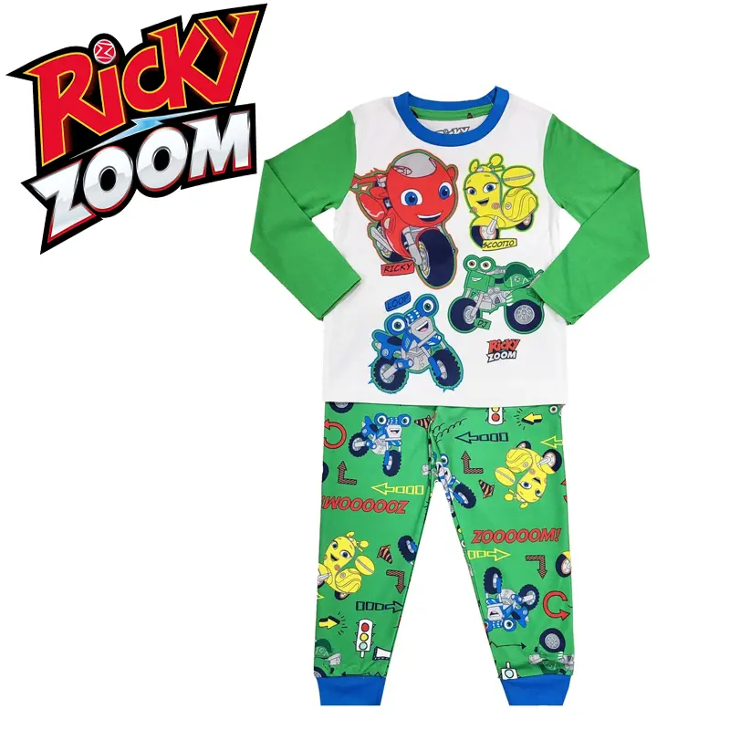 Boy's Ricky Zoom Long Pyjamas 18-24 2-3 3-4 4-5 5-6 6-7 7-8 Years