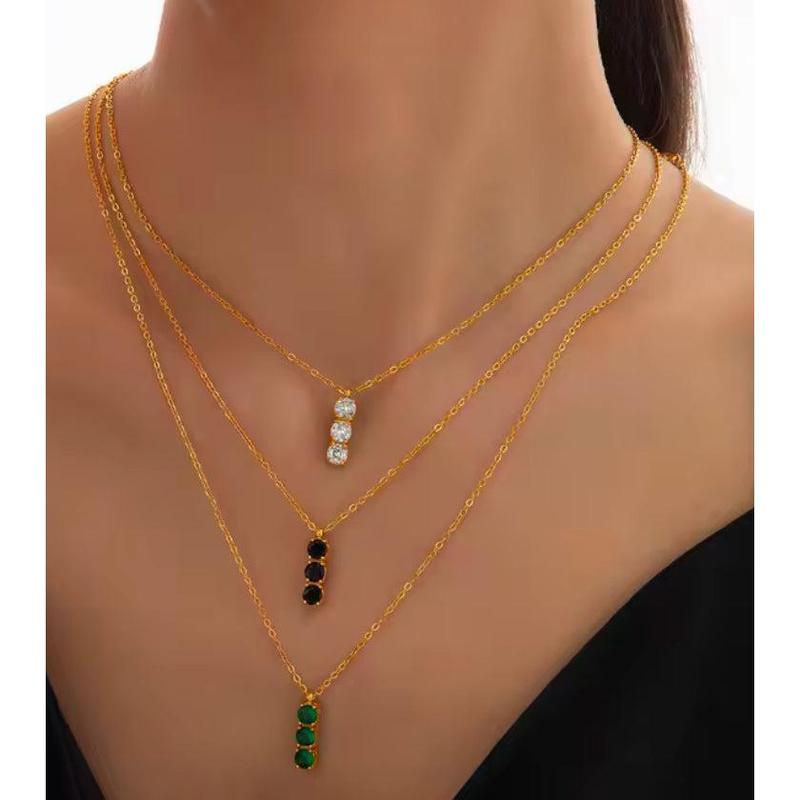 Lustre Trio Necklace 1