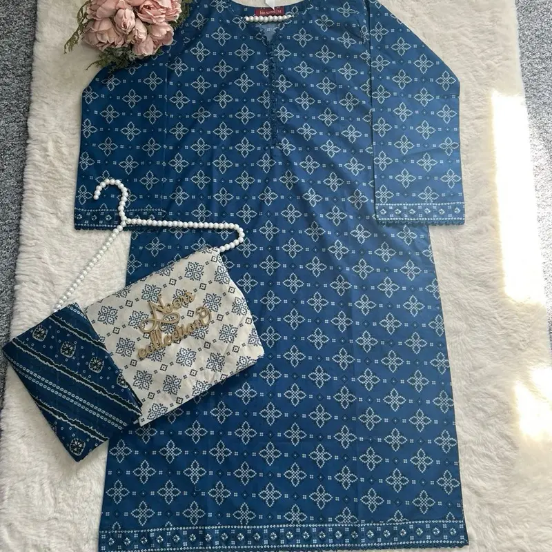 Bin Saeed 3 piece Summer Dress For Women - Available in Sizes M to 3xl Pakistani suits Casual wear.. 1