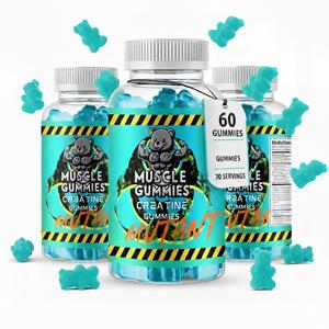 MUTANT Strong Muscle Gummies 5000mg Creatine Supplement for Fitness & Health - Optimum Energy & Recovery Healthcare Edible Dietary  vitamins women  AND MEN Bathroom