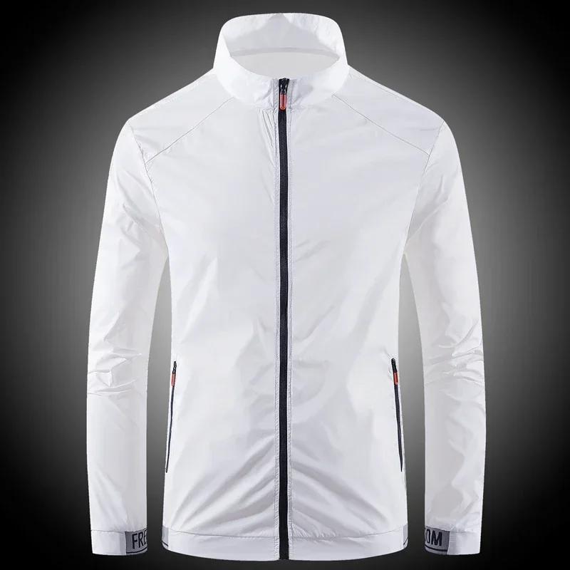 Sunscreen Coats Men's Breathable Sports Waterproof Jacket Summer UV Protection Outdoor Fishing Skin Clothing 3