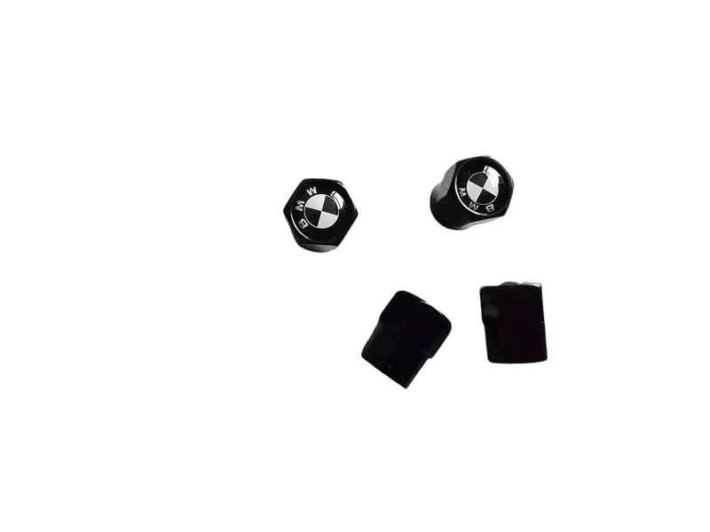 BMW Dust Caps BMW Valve Caps M Sport Black 1, 2, 3, 4, 5, 6 Series Tyre 1