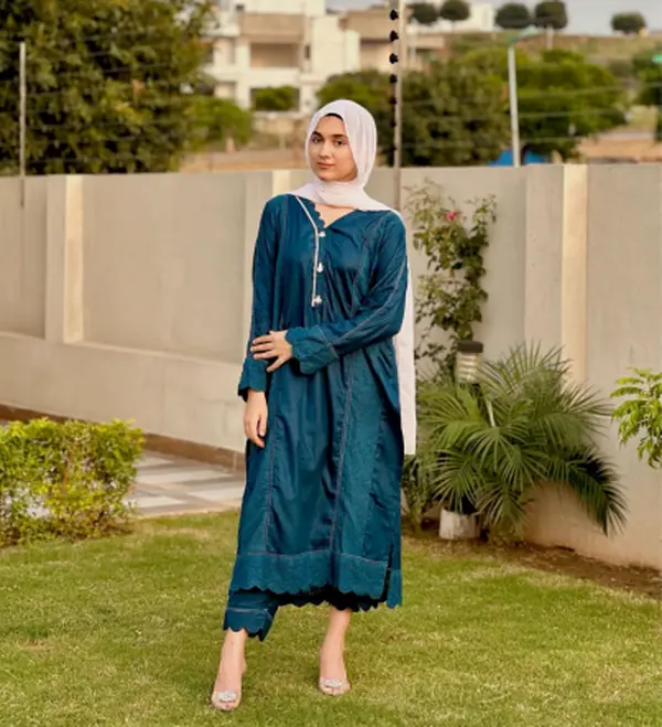 Blue Fog / Chickari Suit 2pc suit High Quality Most Deamanding 0