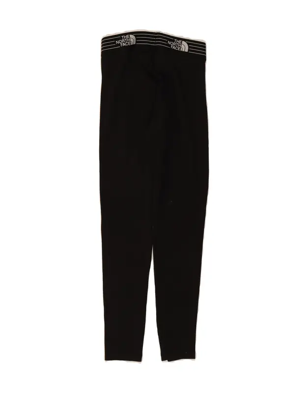 Pre-Owned Vintage THE NORTH FACE Womens Graphic Leggings UK 4 XS  Black 2