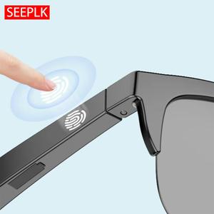 Touch Control Wireless Sunglasses, HiFi Sound & HD Lens Glasses, Multifunctional Bluetooth-compatible Smart Glasses, Electronic Audio & Video Product, Smart Eyewear