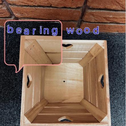 10 of a set,  Lazzo Rocco Summer Wooden Plant Box for Garden, Multifunctional， Easy for Water Leak, Add Bearing Wood 8