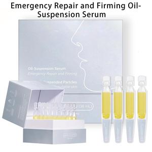 Emergency Repair and Firming Oil-Suspension Serum, Hyaluronic Acid Tubes, Focused Serum for Fine Lines and Wrinkles, Improve Balance, Firmness and Elasticity for Youthful Skin, New Year's gift