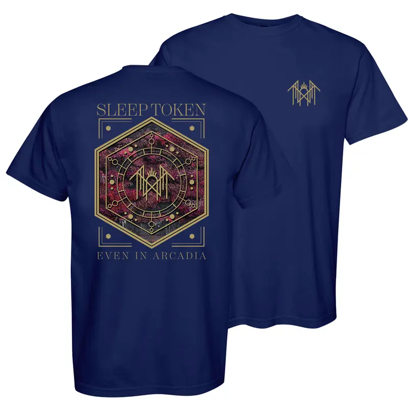 Sleep Token Even In Arcadia Album 2-Side T-Shirt, Double-Sided Graphic Unisex T-Shirt, for Men, for Women, Menswear Band Merch 4