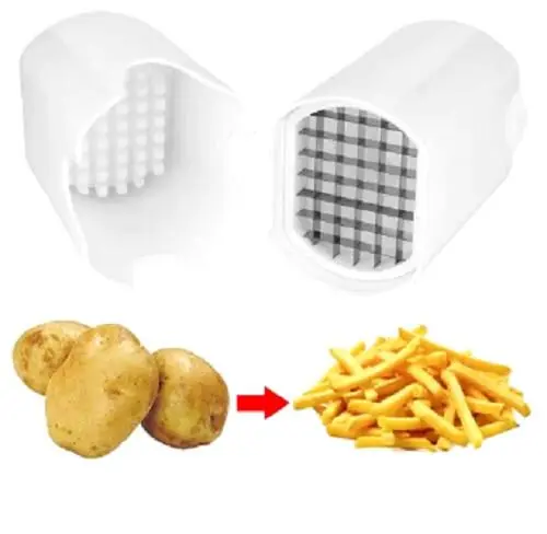 Easy Chip Cutter Potato Chipper Vegetable Chopper For Perfect French Fries Fry 5
