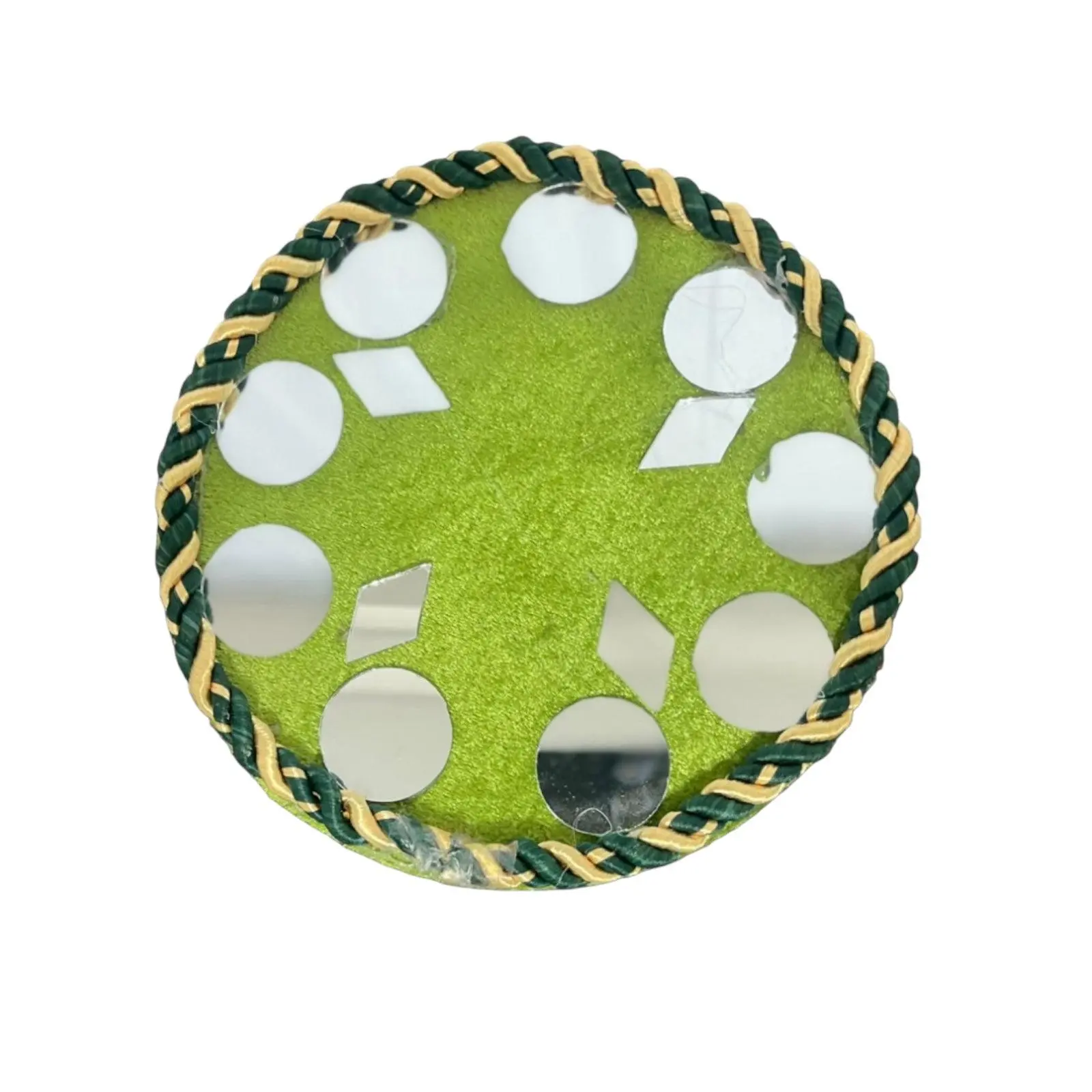 7" Round Decorative Plates Small for Home and Party Supplies