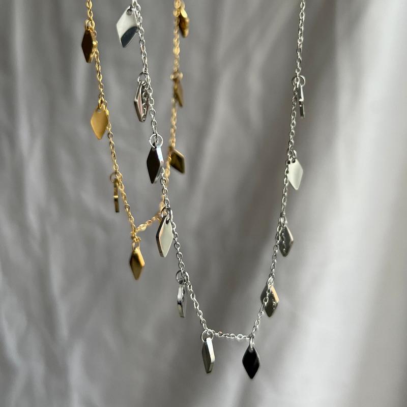 Shiny Tassel Necklace 2
