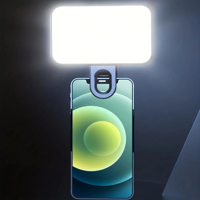 Portable Mini Clip-On Fill Light – Rechargeable with 3 Brightness Modes for Phone or Laptop Use 6