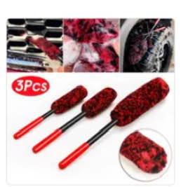 Product Review of New store opening, special offers  3X Set Wheel Woolies Luxury Super Plush Soft Alloy Wheel Cleaning Brush Kit UK from M**r M** 0