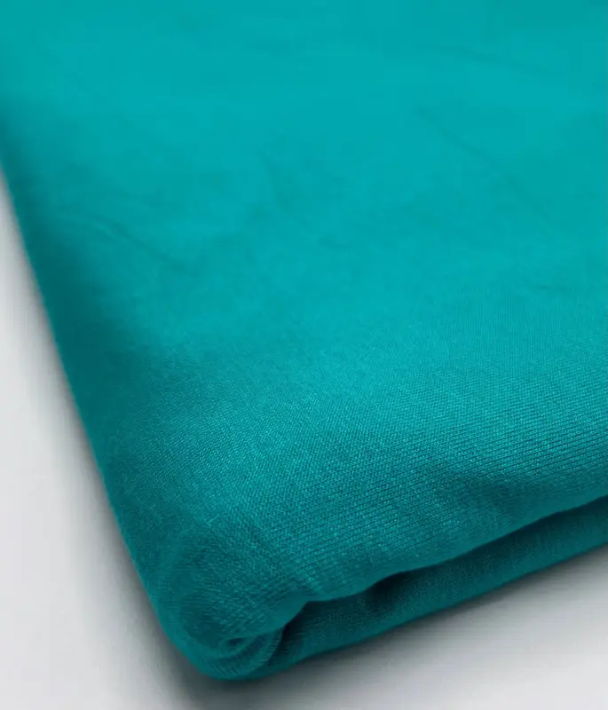 Plain Jade Green Viscose Elastane Fabric 4 Way Stretch Jersey 3