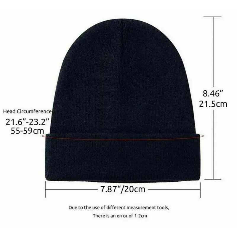 Men' LIVING THE DREAM Beanie Hat Cap Gift Funny Work Joke Dads Birthday Present 1