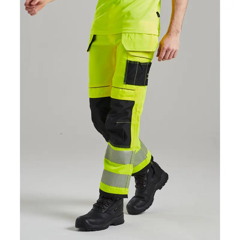 Portwest PW3 Hivis holster work trousers T501 regular fit Trousers Male Adult Sa 1