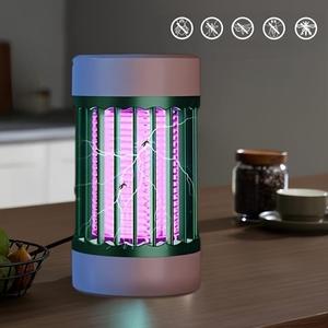 Gofoward USB Powered Electronic Mosquito Killer Lamp, 360° Anti-mosquito Mosquito Killer Lamp, Versatile Household Mosquito Killer Lamp for Bedroom, Kitchen, Study Room, Wall Mounted & Desktop, Home Appliance, Mosquito Trap, Insect Killers