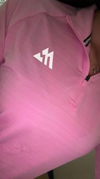 Product Review of Montirex Breathe 1/4 Zip - Pink Sugar from k**🎀 0