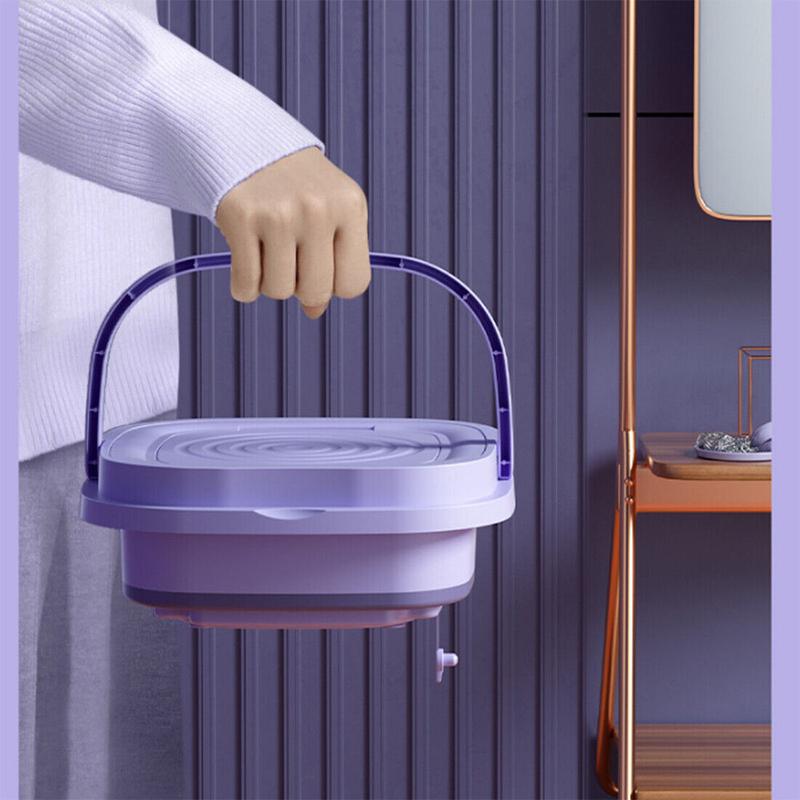 Portable Washing Machine Mini Washer Foldable Washer and Spin Dryer Travel UK 2