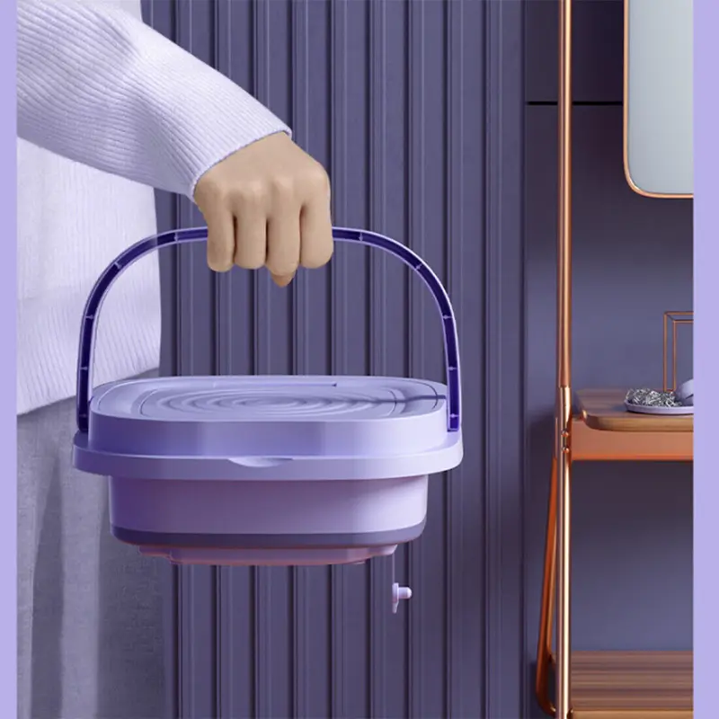 Portable Washing Machine Mini Washer Foldable Washer and Spin Dryer Travel UK 2