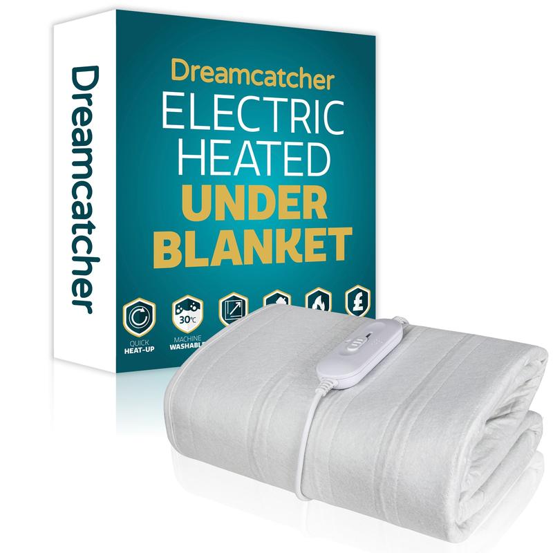 Dreamcatcher Single Electric Fully Fitted Under Blanket Mattress Cover 0