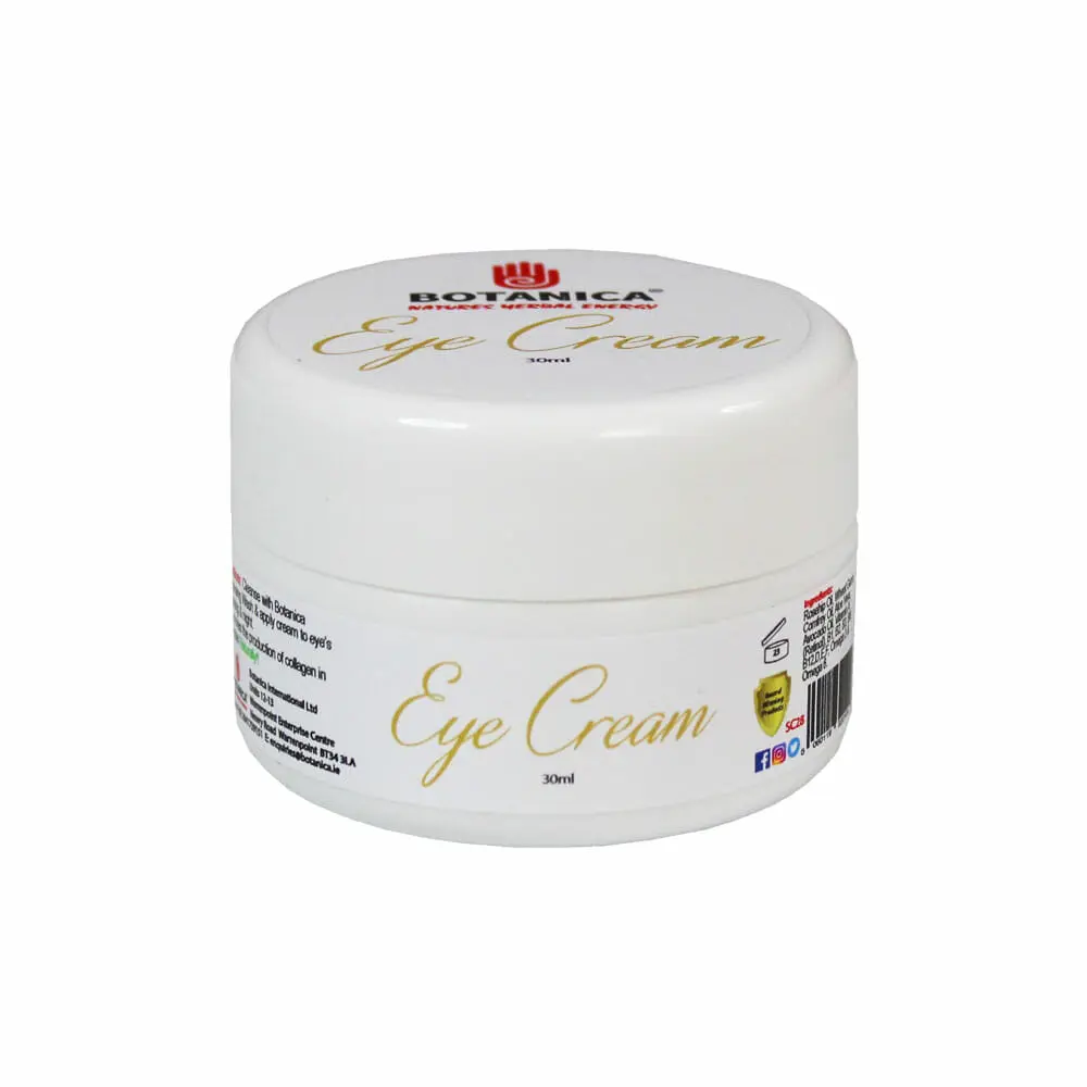 Botanica Eye Cream 30ml - Gentle and Lightweight Aloe Vera Formula