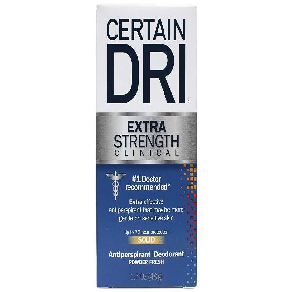 Certain Dri Antiperspirant Solid for Excessive Perspiration-1.7 oz 0