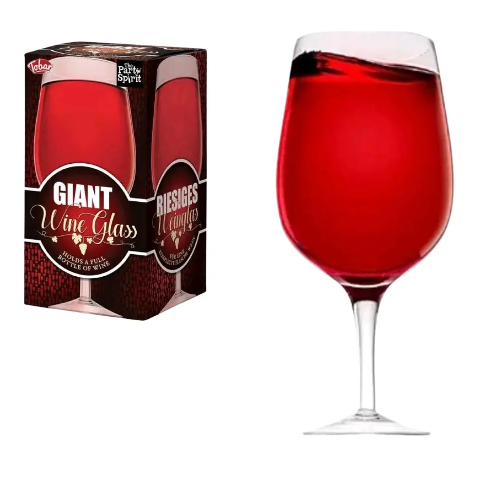 Wine Glass, The Party Spirit Giant Wine Glass, (Pack of 1)
