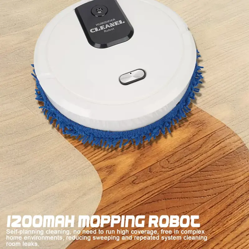 Rechargeable Smart Sweeping Robot Vacuum Cleaner Automatic Floor Mop Sweeper UK 4