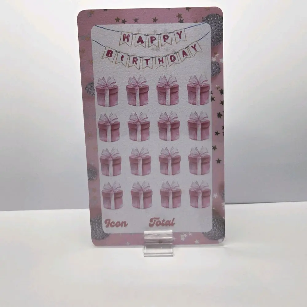 Birthday Saving Trackers For A6 Budget Binder