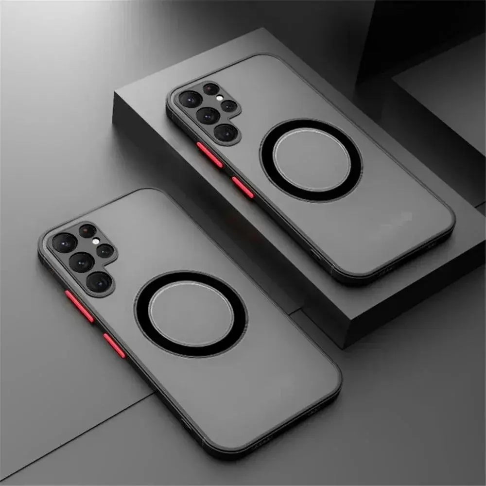 Phone Case For Samsung Galaxy S25 ULTRA Magnetic Shockproof Cover