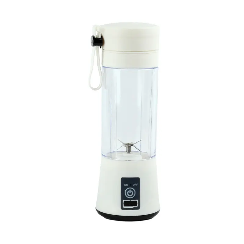 Portable Blender, Upgraded Fruit Juice mixerPersonal Blender with USB Rechargeable Mini MixerJuicer Cup 380Ml Traveling Fruit Veggie 4