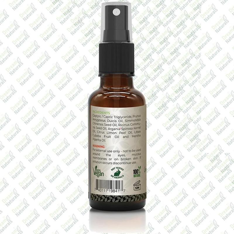 Dream Naturals - Lemon, May Chang and Peppermint Beard Oil - 30 ml - Nourishing Hydration, Enhance Growth, Control Frizz, Sooth Irritation and redness Hair Care Aroma 3