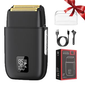 Portable Electric Shaver, 1 Box Rechargeable Waterproof Foil Razor, Professional Multifunctional Portable Rechargeable Razor for Men